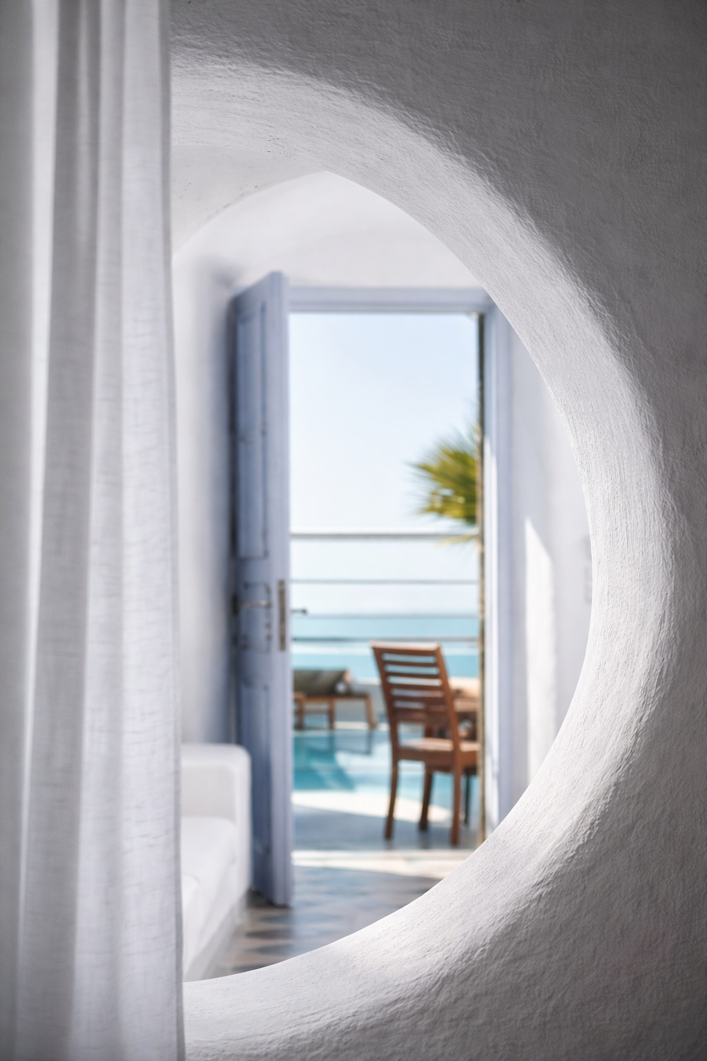 Roza Suite shared pool sunset view