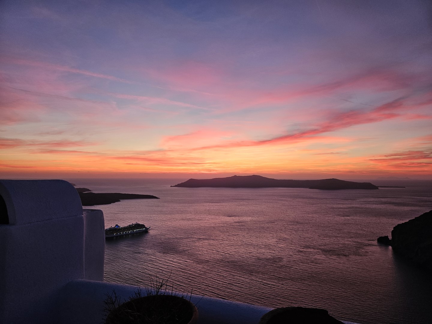 Santorini location views